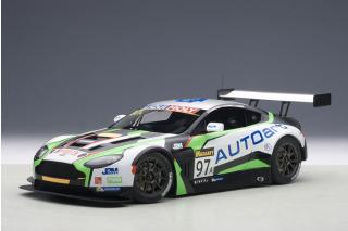 ASTON MARTIN V12 VANTAGE BATHURST 12HRS ENDURANCE RACE 2015 MACDOWALL/O`YOUNG/MUCKE #97 (COMPOSITE MODEL/2 DOOR OPENINGS) AUTOart 1:18