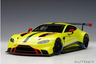 Aston Martin Vantage GTE Le Mans Pro 2018 Presentation Car green AutoArt 1:18