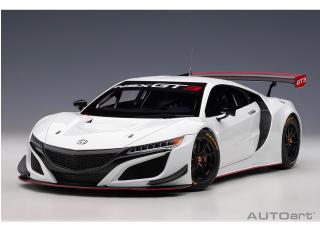 Honda NSX GT3 2018 white sealed body AutoArt 1:18