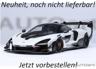 McLAREN SENNA GTR (silica white) 2019 (composite model) (2 opening)  AUTOart 1:18  Availability unknown (not before Q2 2026)