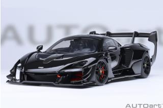 McLAREN SENNA GTR (onyx black) 2019 (composite model) (2 opening) AUTOart 1:18