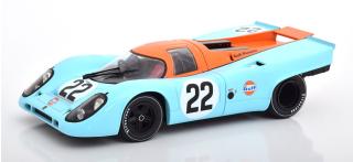 Porsche 917K No.22, 24h Le Mans 1970 Gulf Hobbs/Hailwood CMR 1:18 Metallmodell (Motorhaube... nicht zu öffnen!)