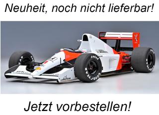 McLAREN HONDA MP4/6 1991 A.SENNA #1 (WITHOUT McLAREN LOGO) AUTOart 1:18 Composite  Availability unknown (not before Q3 2024)