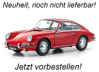 Porsche 911 (901) 1964 rot Kyosho 1:18 Metallmodell<br> Date de parution inconnue