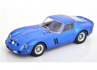 Ferrari 250 GTO 1962 blaumetallic --  mit seperaten Decals ( #17 Le Mans 1962  -  #24 Sebring 1962)  KK-Scale 1:18 Metallmodell (Türen, Motorhaube... nicht zu öffnen!)
