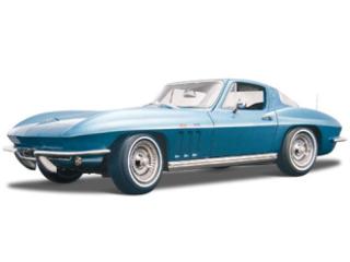 Chevrolet Corvette 1965 blau Maisto 1:18