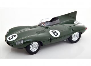 Jaguar D-Type Longnose No.8, 24h Le Mans 1955 Beauman/Dewis CMR 1:18 Metallmodell (Motorhaube... nicht zu öffnen!)