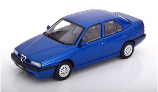Alfa Romeo 155, 1996 blue nord metallic with grey interior Triple9 1:18 (Türen, Motorhaube... nicht zu öffnen!)