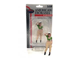 Hip Hop Girls - Figure 1 American Diorama 1:18 (Auto und Pavillon nicht enthalten!)