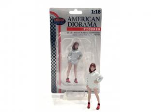 Hip Hop Girls - Figure 2 American Diorama 1:18 (Auto und Pavillon nicht enthalten!)