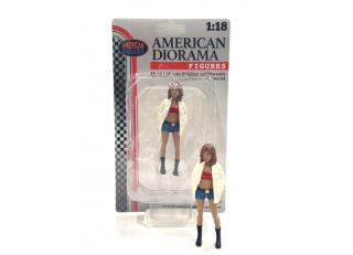 Hip Hop Girls - Figure 3 American Diorama 1:18 (Auto und Pavillon nicht enthalten!)