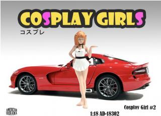 Cosplay Girls - Girl #2 American Diorama 1:18 (Auto nicht enthalten!)