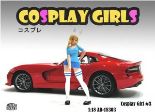 Cosplay Girls - Girl #3 American Diorama 1:18 (Auto nicht enthalten!)