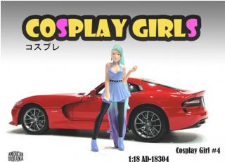 Cosplay Girls - Girl #4 American Diorama 1:18 (Auto nicht enthalten!)