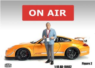On-Air - Figure 2 American Diorama 1:18 (Auto nicht enthalten!)