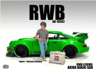 RWB Akira Nakai - Figure #2 (Set of 2) American Diorama 1:18 (Auto nicht enthalten!)