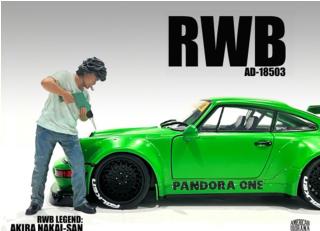 RWB Akira Nakai - Figure #3 American Diorama 1:18 (Auto nicht enthalten!)