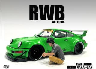 RWB Akira Nakai - Figure #4 American Diorama 1:18 (Auto nicht enthalten!)