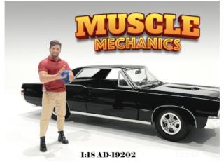 Figur - Muscle Mechanic #2 American Diorama 1:18 (Auto nicht enthalten!)