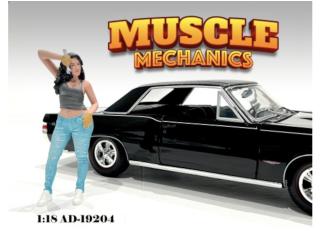 Figur - Muscle Mechanic #4 American Diorama 1:18 (Auto nicht enthalten!)