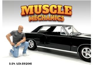 Figur - Muscle Mechanic #6 American Diorama 1:18 (Auto nicht enthalten!)