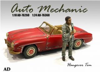 Figur Auto Mechanic - Hangover Tom Auto nicht enthalten American Diorama 1:18