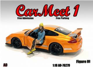 Car Meet 1 - Figure III American Diorama 1:18 (Auto nicht enthalten!)