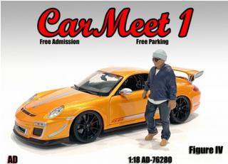 Car Meet 1 - Figure IV American Diorama 1:18 (Auto nicht enthalten!)