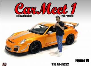 Car Meet 1 - Figure VI American Diorama 1:18 (Auto nicht enthalten!)