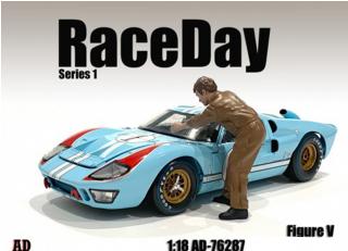Race Day 1 - Figur V American Diorama 1:18 (Auto nicht enthalten!)