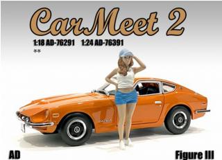 Car Meet 2 - Figure III American Diorama 1:18 (Auto nicht enthalten!)