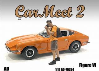 Car Meet 2 - Figure VI American Diorama 1:18 (Auto nicht enthalten!)