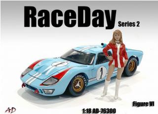 Race Day 2 - Figure VI American Diorama 1:18 (Auto nicht enthalten!)