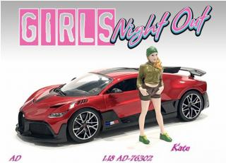 Figur Girls Night Out - Kate American Diorama 1:18 (Auto nicht enthalten!)