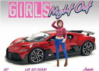Figur Girls Night Out - Jessie American Diorama 1:18 (Auto nicht enthalten!)