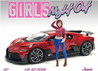 Figur Girls Night Out - Jessie American Diorama 1:18 (Auto nicht enthalten!)