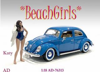Beach Girls - Katy American Diorama 1:18 (Auto nicht enthalten!)