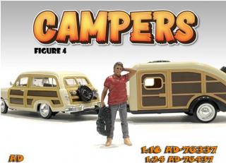 Campers - Figure 4 American Diorama 1:18 (Auto nicht enthalten!)