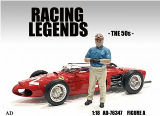 Figur Racing Legend - 1950s Driver A American Diorama 1:18 (Auto nicht enthalten!)