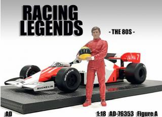 Racing Legend - 1980s Driver A American Diorama 1:18 (Auto nicht enthalten!)