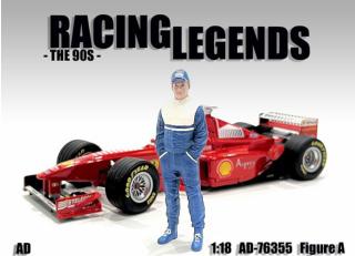 Racing Legend - 1990s Driver A American Diorama 1:18 (Auto nicht enthalten!)