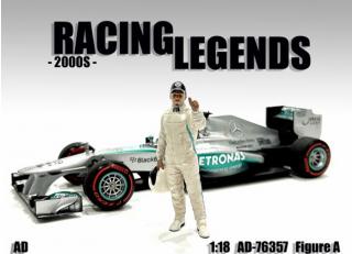 Racing Legend - 2000s Driver A American Diorama 1:18 (Auto nicht enthalten!)