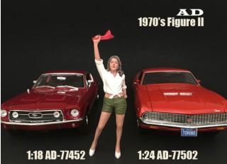 Figur 70s Style Figure - II (Auto nicht enthalten!) American Diorama 1:18
