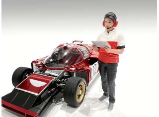 Race Crew 3 Figur American Diorama 1:18 (Auto nicht enthalten!)