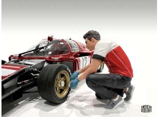 Race Crew 5 Figur American Diorama 1:18 (Auto nicht enthalten!)