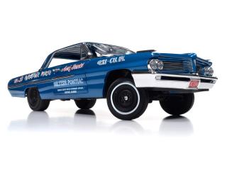 Pontiac Catalina 421 Super Duty Hardtop 1962 (Ensign Blue with racing letters) Legends of the Quarter Mile AW323