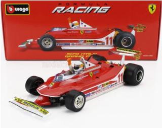 FERRARI F1 312T4 - WINNER GP MONZA - JODY SCHECKTER (WITH PILOT FIGURE) 1979  WORLD CHAMPION Burago 1:18