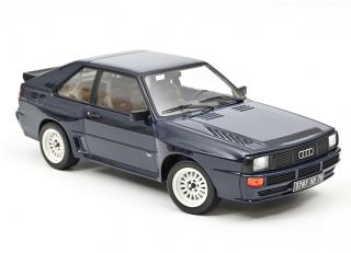 Audi Sport quattro 1985 - Dark Blue Norev 1:18 Metallmodell (Türen/Hauben nicht zu öffnen!)