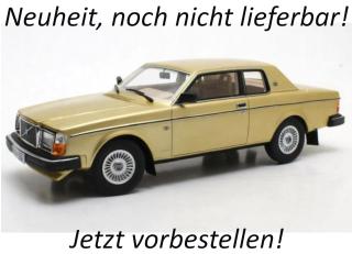Volvo 262C Bertone (1981) - gold met. Cult Scale Models 1:18 Resinemodell (Türen, Motorhaube... nicht zu öffnen!) Date de parution inconnue