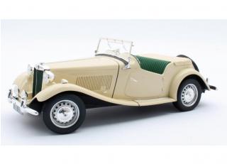 MG TD - 1953 - cream Cult Scale Models 1:18 Resinemodell (Türen, Motorhaube... nicht zu öffnen!)